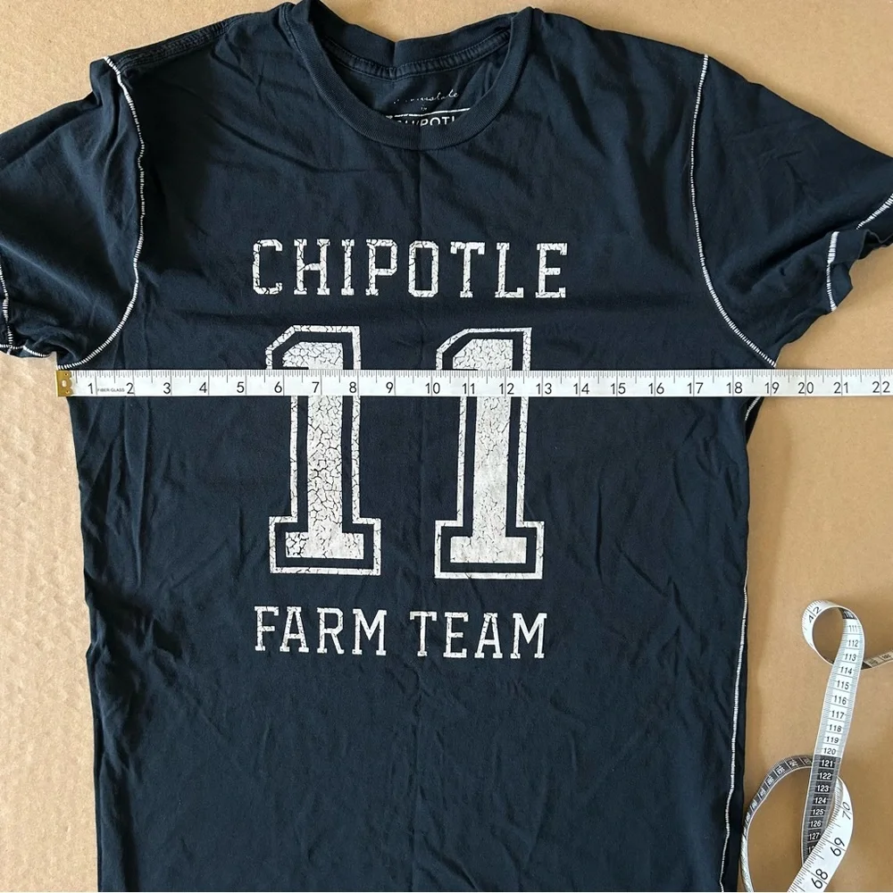 Loomstate For Chipotle Farm Team Graphic T Shirt Short Sleeve Sz Small Employee